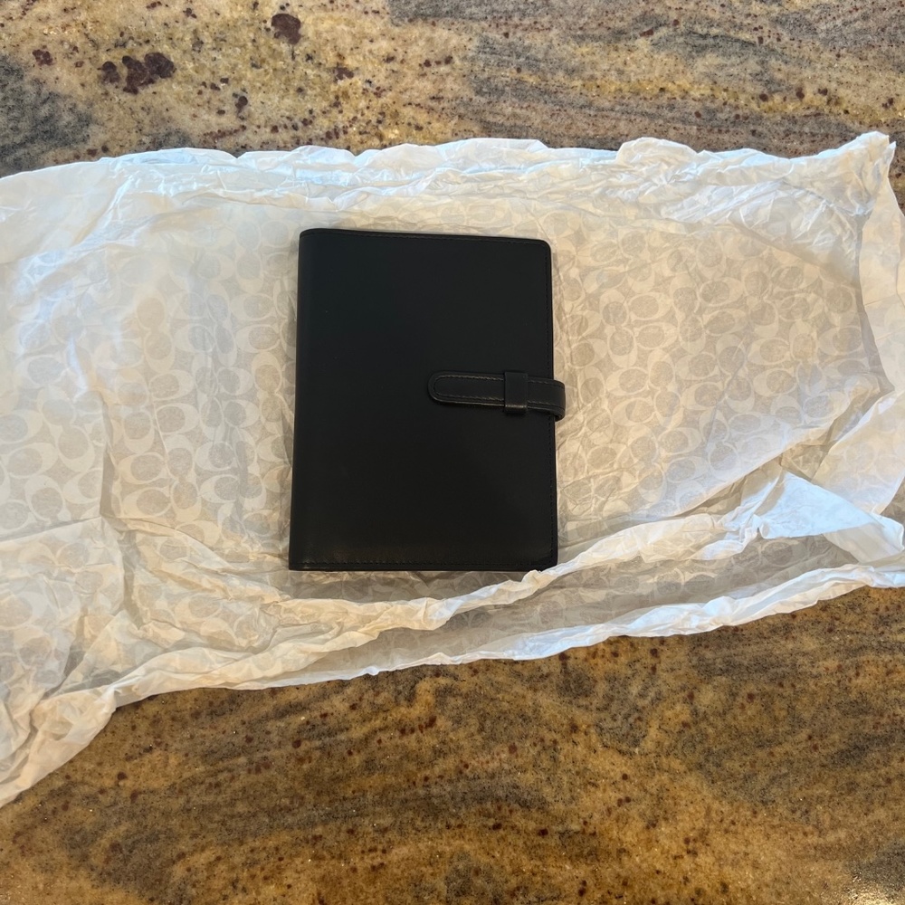 Coach Black Organizer Case  (New) - Picture 6 of 9